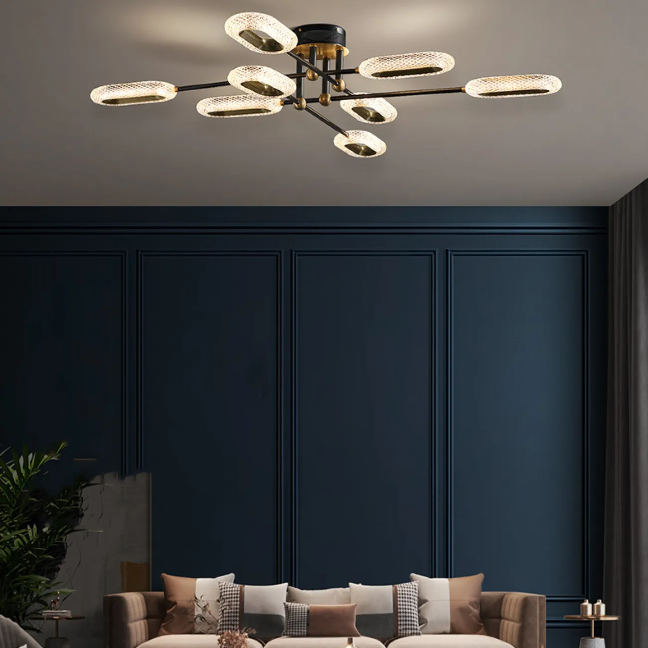 Потолочная люстра ALULA L8 от ImperiumLoft Потолочная люстра ALULA L8 от ImperiumLoft