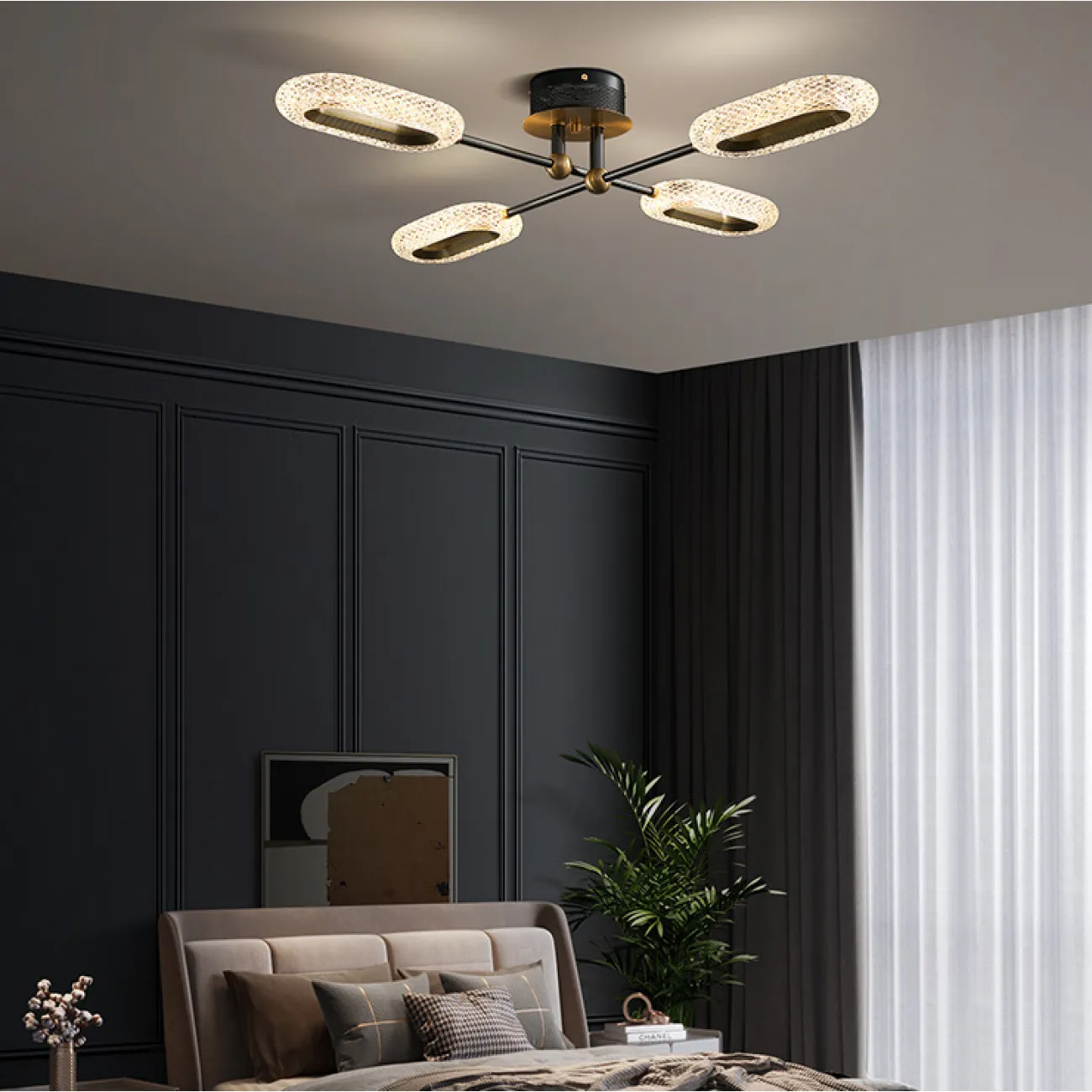 Потолочная люстра ALULA L8 от ImperiumLoft