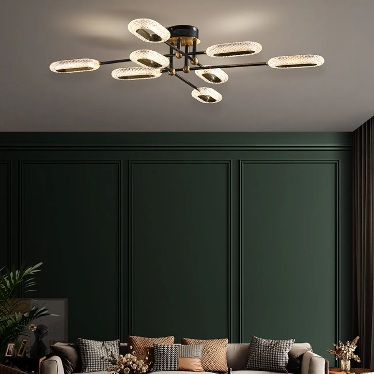 Потолочная люстра ALULA L8 от ImperiumLoft Потолочная люстра ALULA L8 от ImperiumLoft