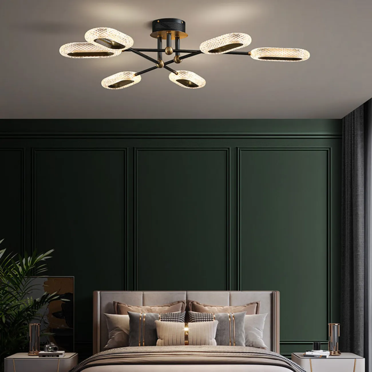 Потолочная люстра ALULA L8 от ImperiumLoft Потолочная люстра ALULA L8 от ImperiumLoft