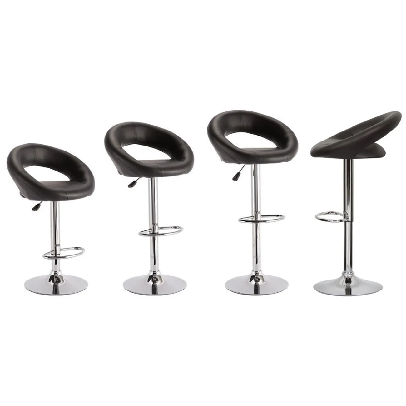 Барный стул Ring black от LaLume Барный стул Ring black от LaLume