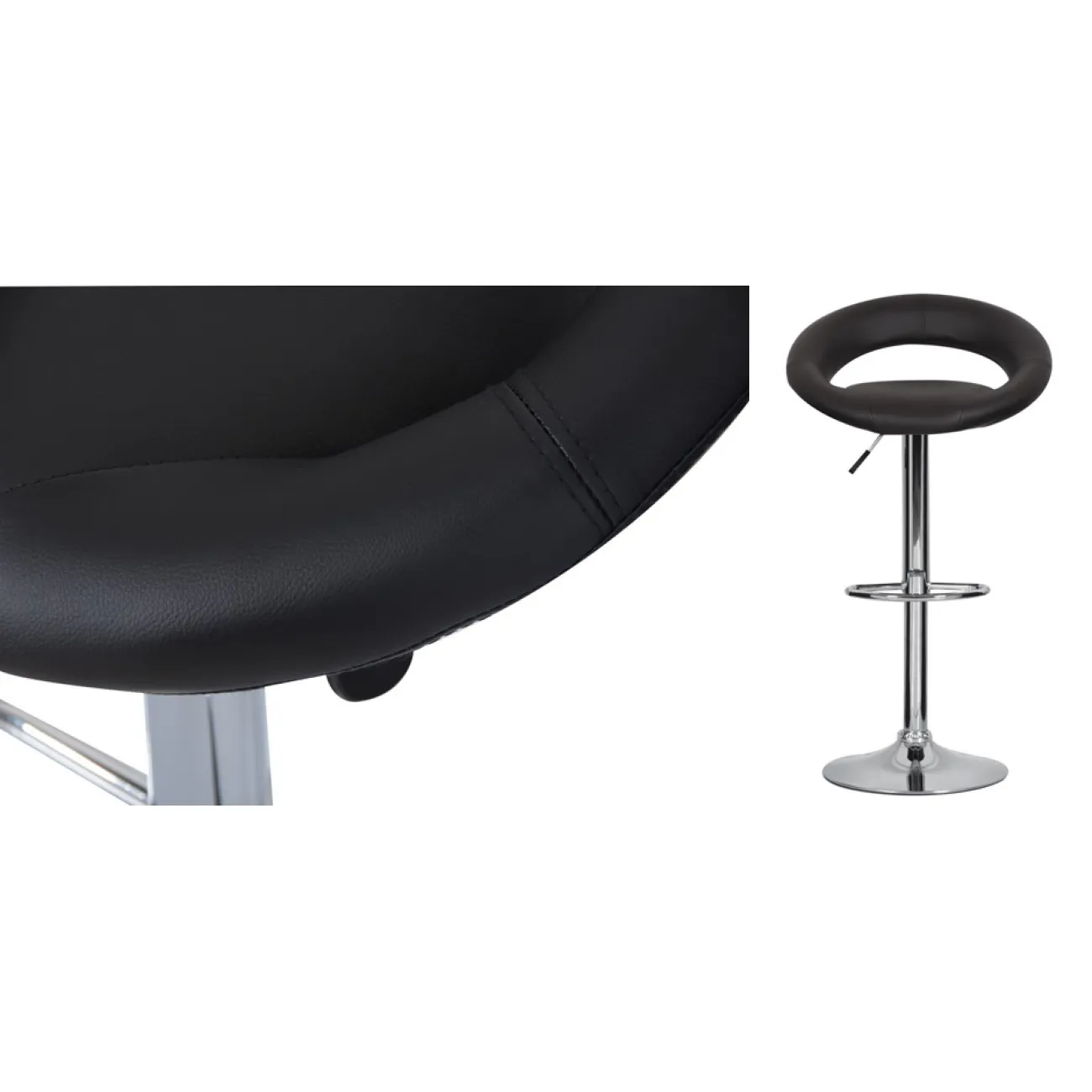 Барный стул Ring black от LaLume Барный стул Ring black от LaLume