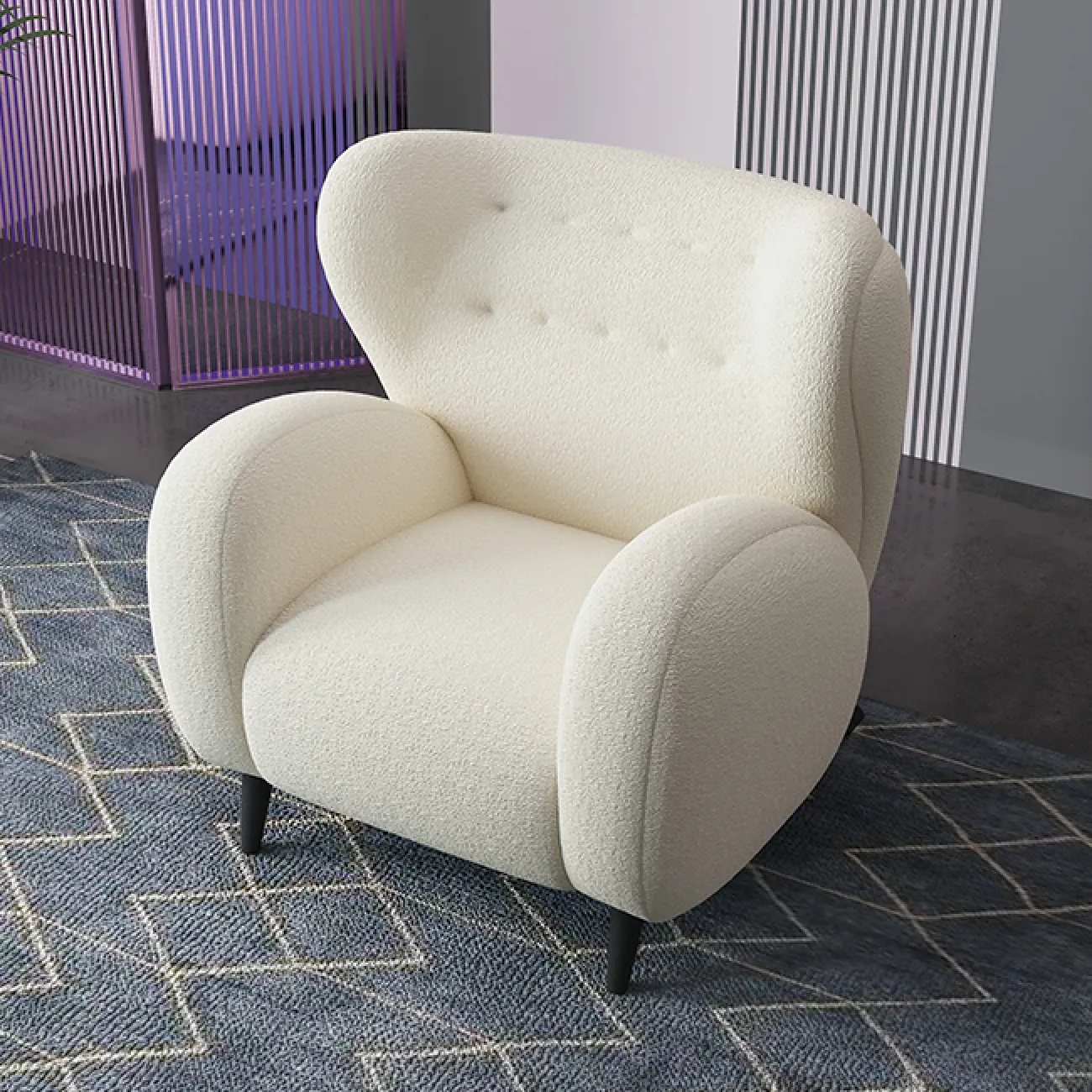 Дизайнерское кресло LaLume-KK00248 Дизайнерское кресло LaLume-KK00248