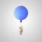 Потолочный светильник MERCURY A D20 Blue от ImperiumLoft