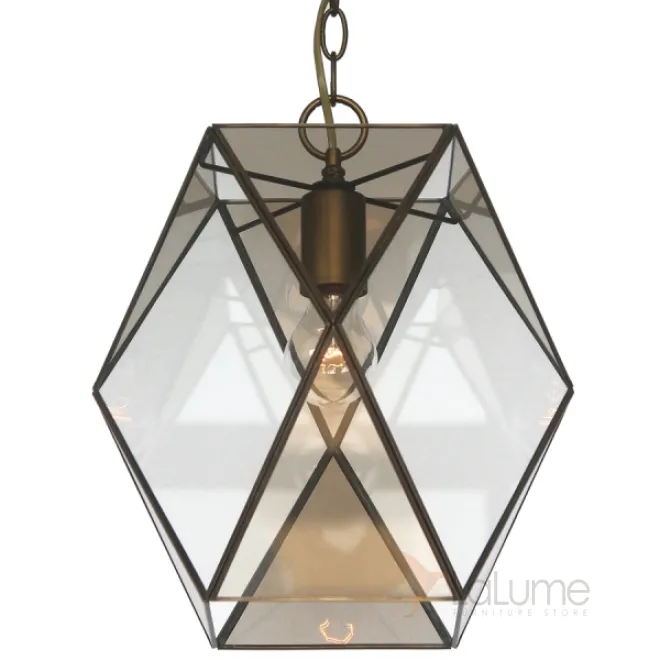 Подвесной светильник Rombius Pendant I brandy glass от LaLume