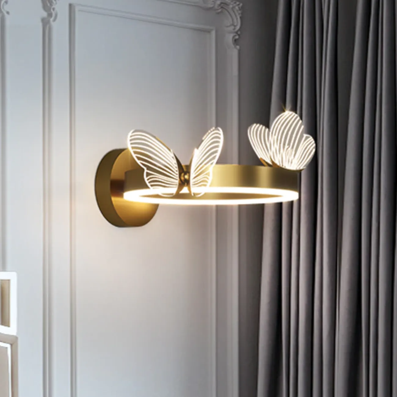 Настенный светильник BABETTA WALL RING от ImperiumLoft