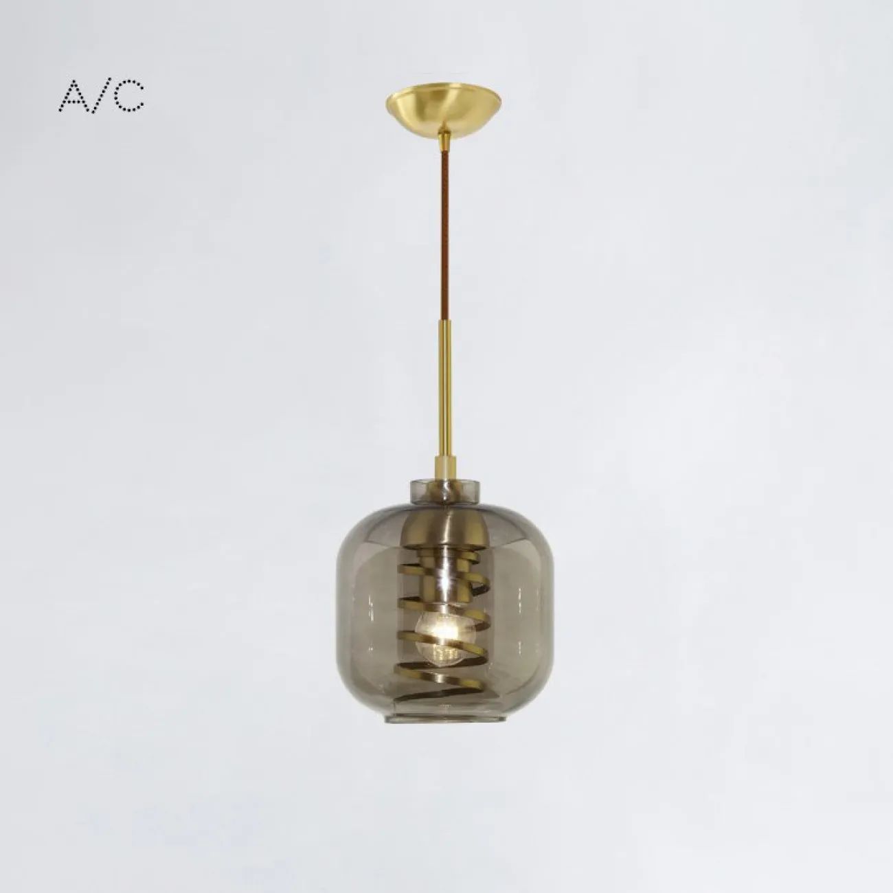 Подвесной светильник SCREW SMOKY от ImperiumLoft