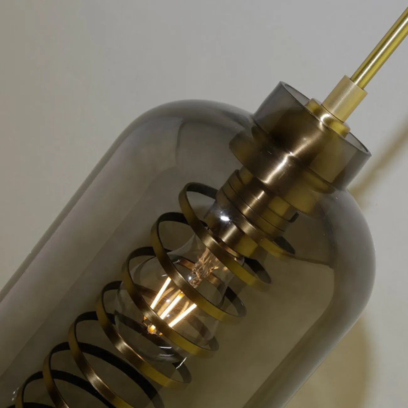 Подвесной светильник SCREW SMOKY от ImperiumLoft