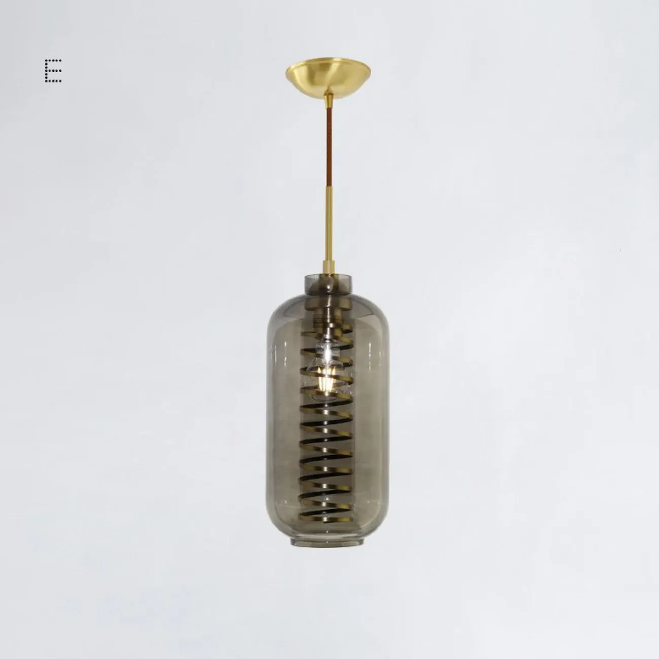 Подвесной светильник SCREW SMOKY от ImperiumLoft