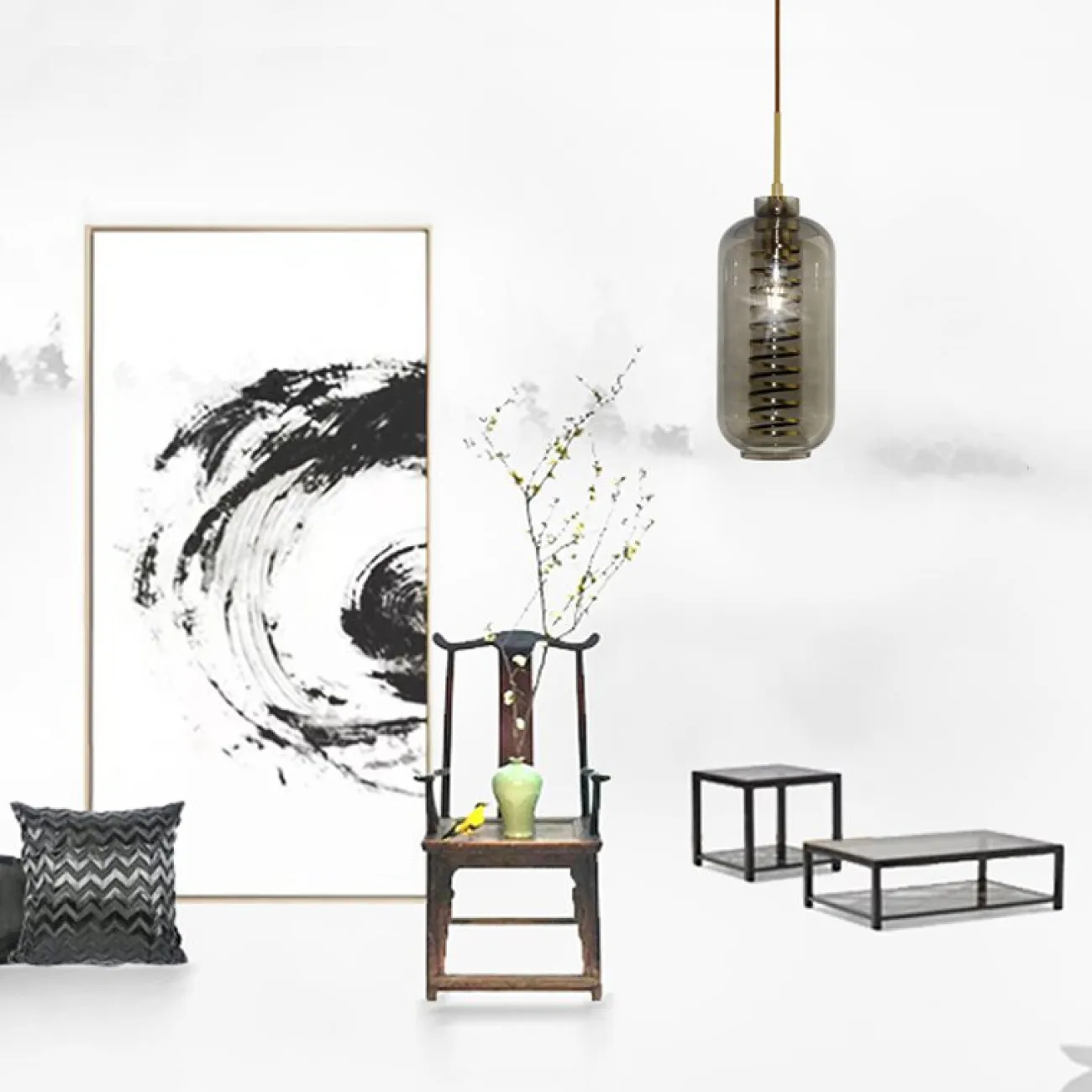 Подвесной светильник SCREW SMOKY от ImperiumLoft