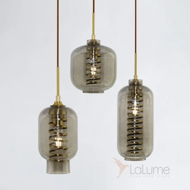 Подвесной светильник SCREW SMOKY от ImperiumLoft