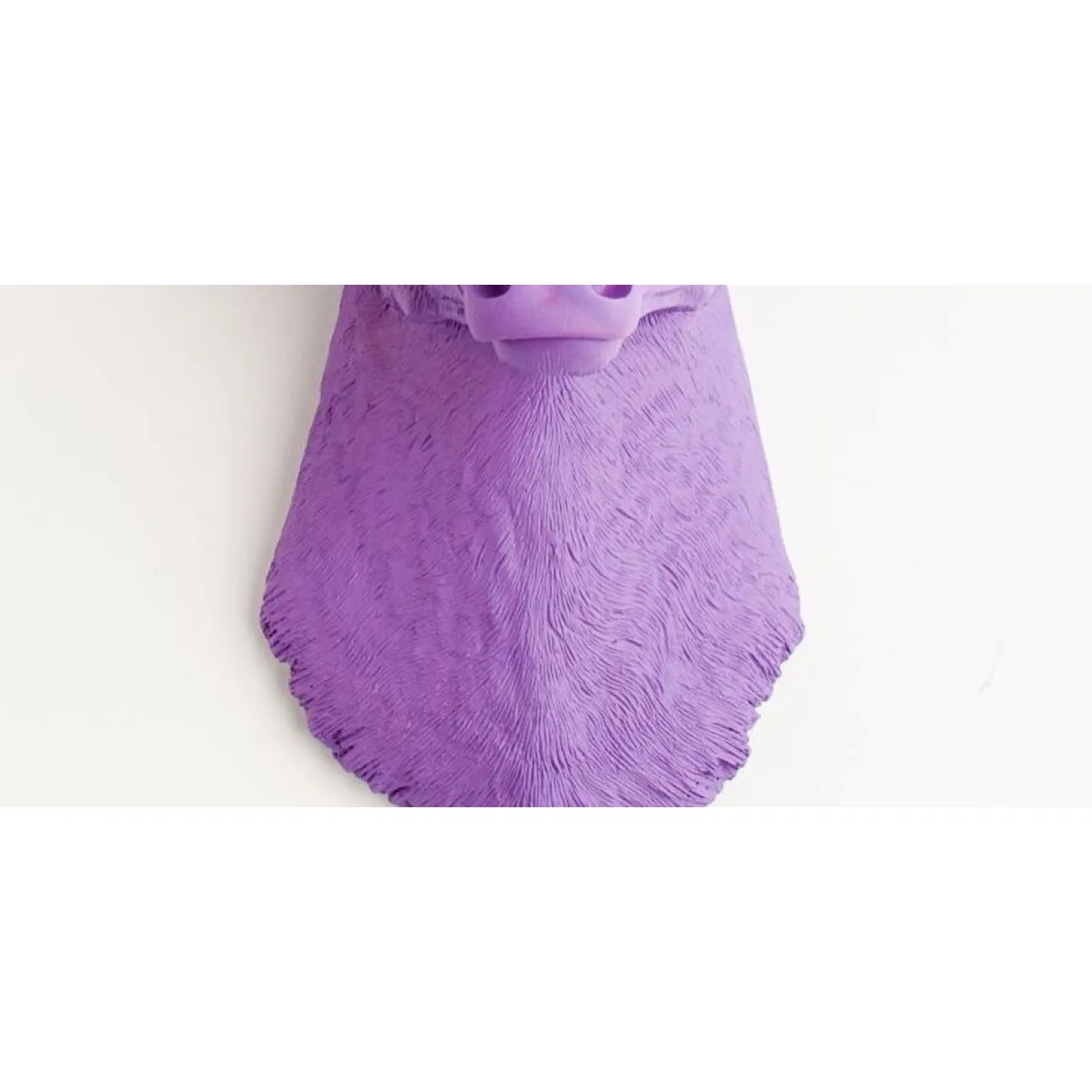 Голова оленя - Фиолетовая / серебряные рога от LaLume