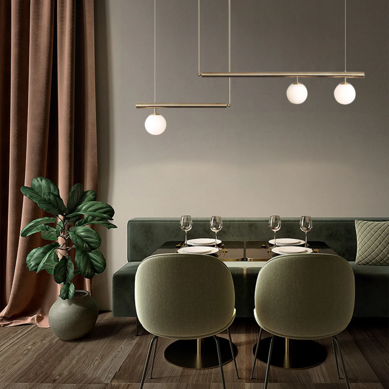 Подвесной светильник ASGARD L6 от ImperiumLoft