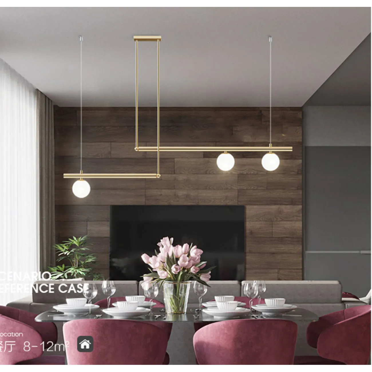 Подвесной светильник ASGARD L6 от ImperiumLoft