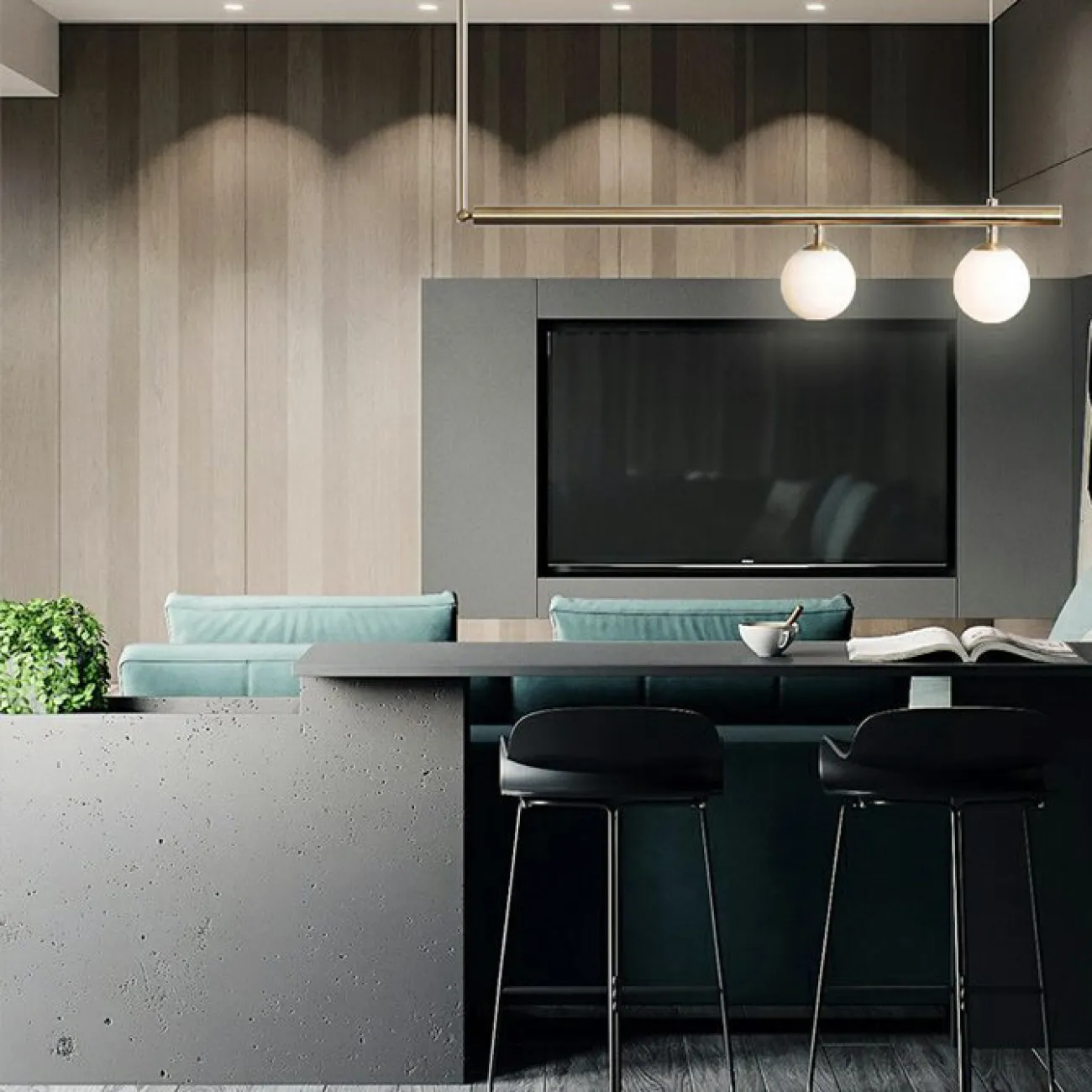 Подвесной светильник ASGARD L6 от ImperiumLoft