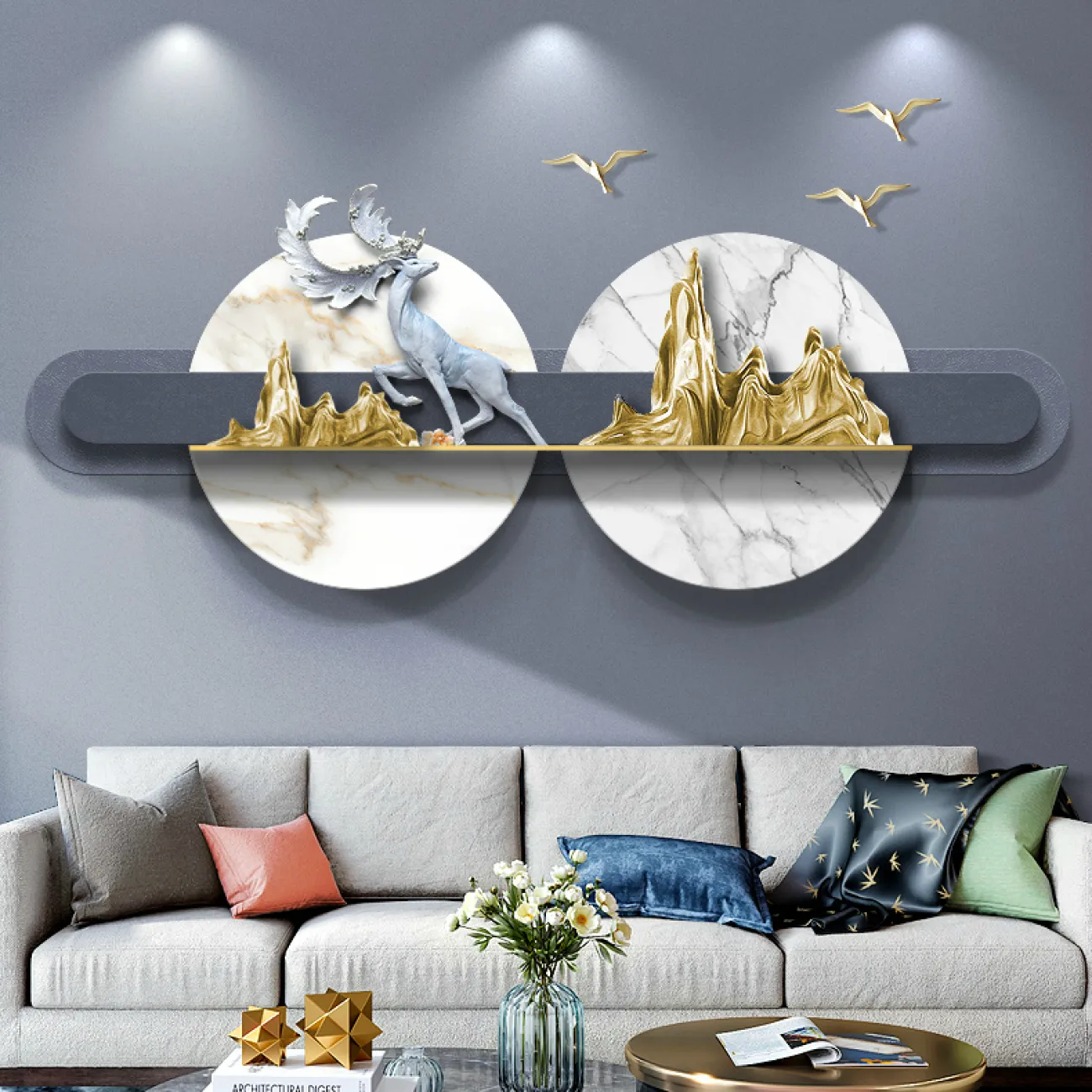 Дизайнерский настенный декор LaLume-KKK00263