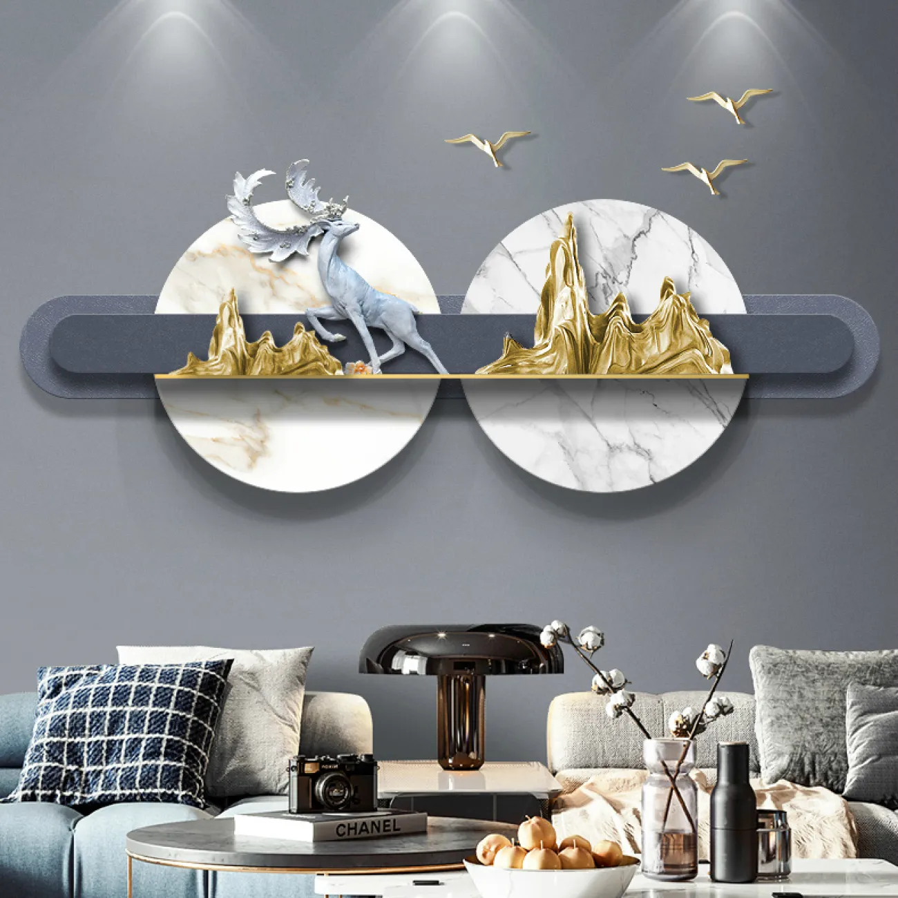 Дизайнерский настенный декор LaLume-KKK00263