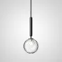 Подвесной светильник RAFFIN Black/Transparent от ImperiumLoft