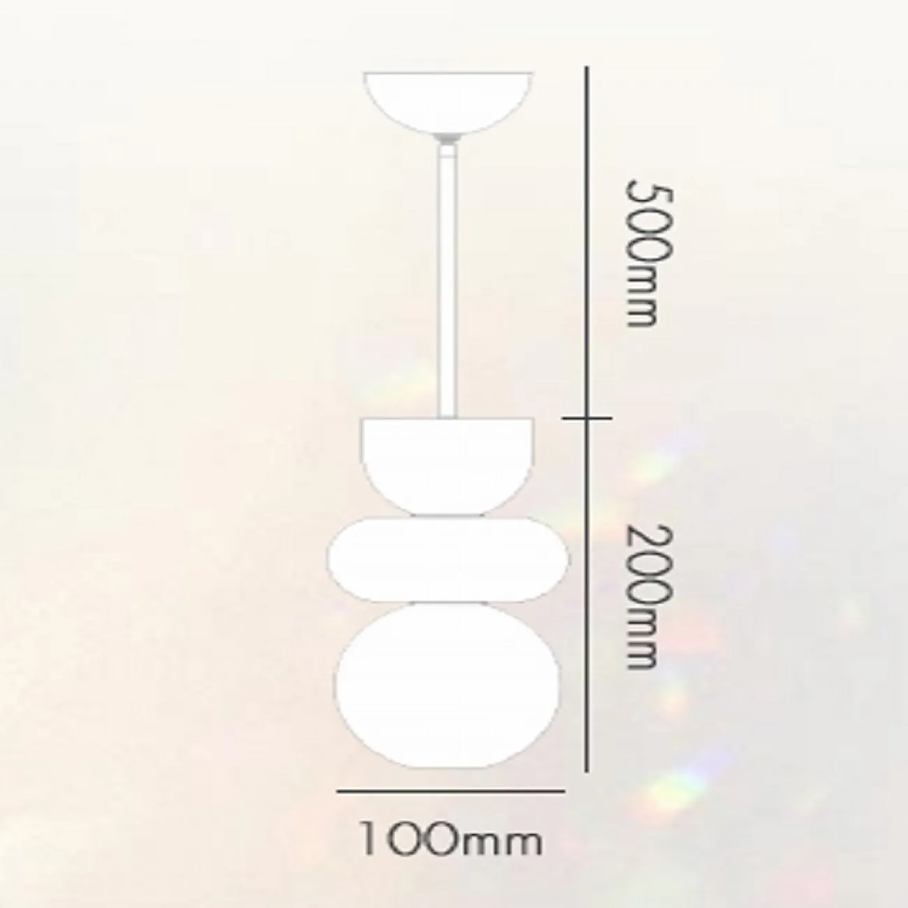 Люстра Alabaster Totem от ImperiumLoft
