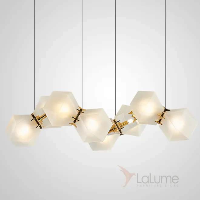 Люстра Gabriel Scott  Welles Glass L8 от ImperiumLoft