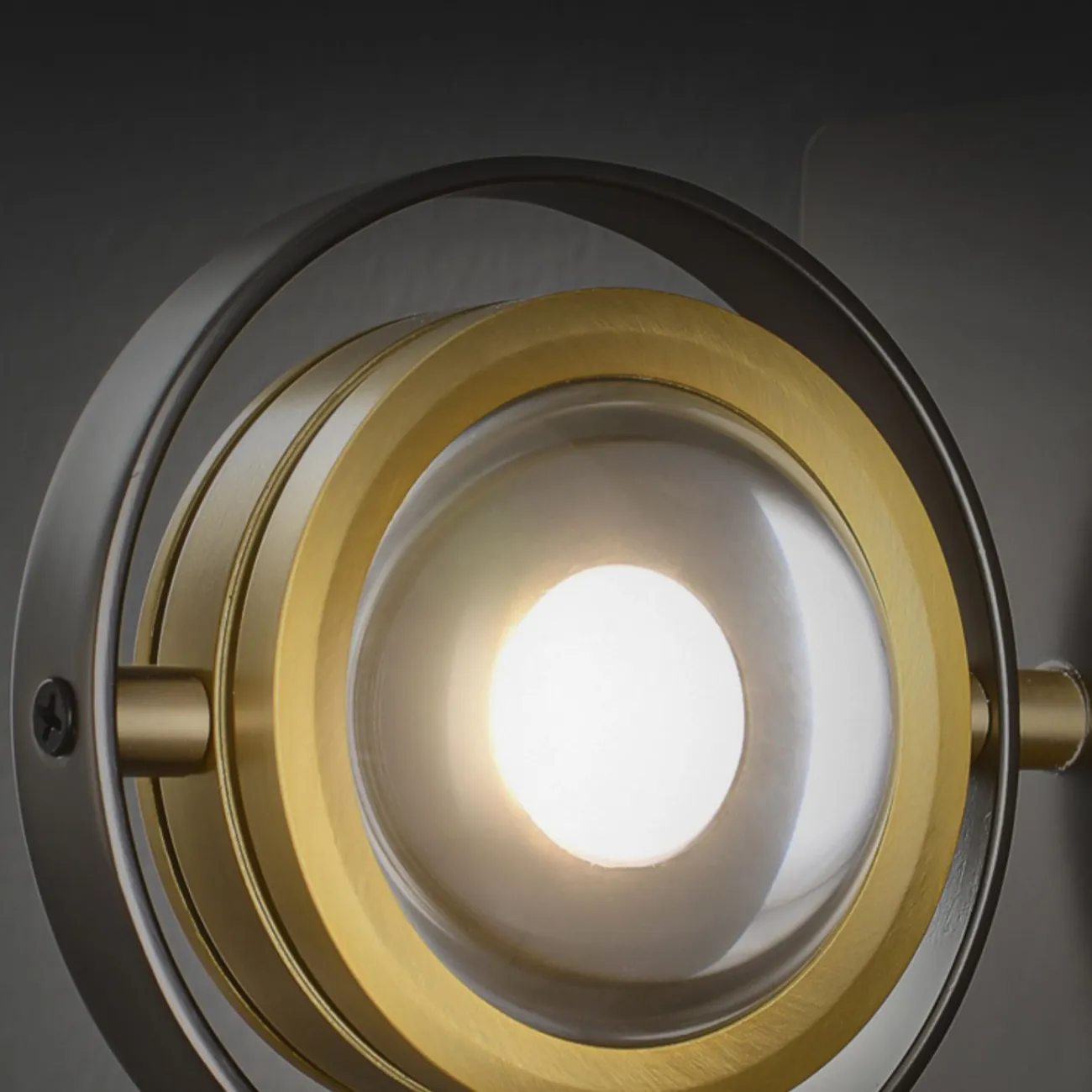 Настенный светодиодных светильник с точечными источниками в поворотных кольцах с оптическими линзами RASMUND L1 Настенный светодиодных светильник с точечными источниками в поворотных кольцах с оптическими линзами RASMUND L1