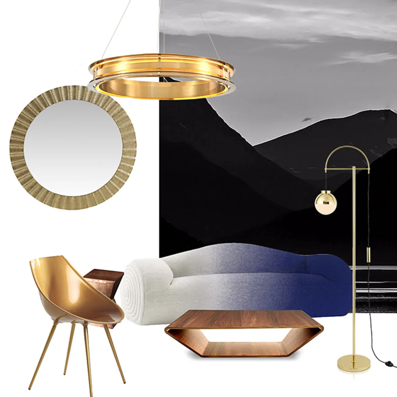 Подвесной кольцевой светильник VERITAS от ImperiumLoft