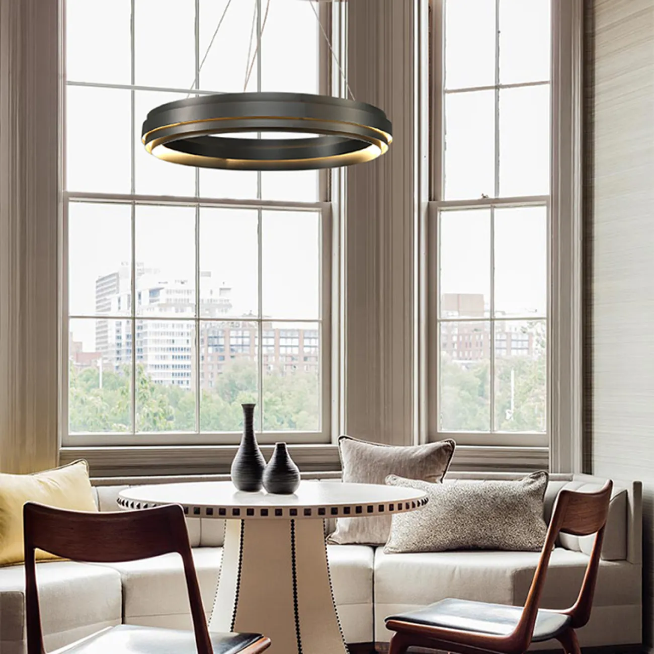 Подвесной кольцевой светильник VERITAS от ImperiumLoft