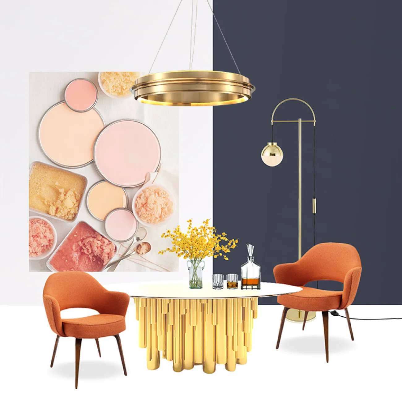 Подвесной кольцевой светильник VERITAS от ImperiumLoft