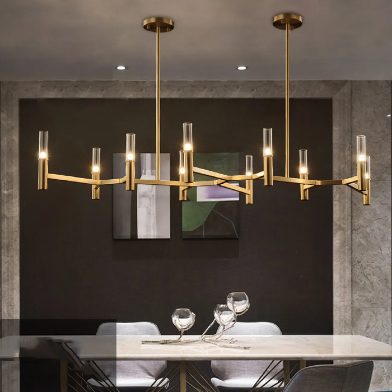 Потолочный светильник INGARDA LONG L129 от ImperiumLoft