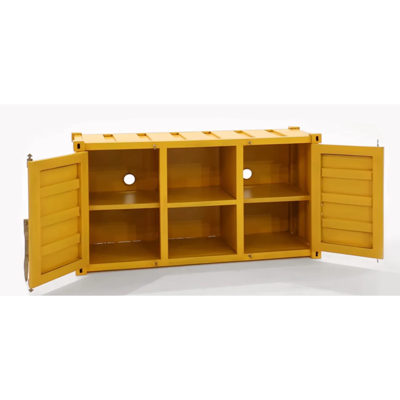 ТВ тумба Loft TV container yellow от LaLume ТВ тумба Loft TV container yellow от LaLume
