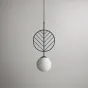 Подвесной светильник LEAF B Чёрный от ImperiumLoft
