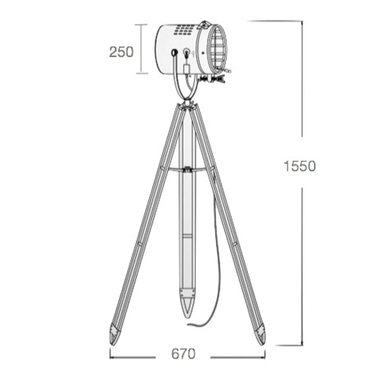 Торшер Spotlight Lofter Wooden от LaLume Торшер Spotlight Lofter Wooden от LaLume
