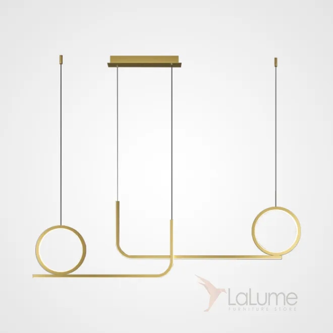 Подвесной светильник SIGRID L120 Brass от ImperiumLoft Подвесной светильник SIGRID L120 Brass от ImperiumLoft