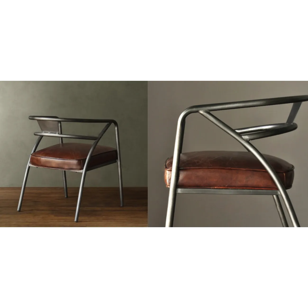 Стул Loft Industrial Armchair Fat от LaLume