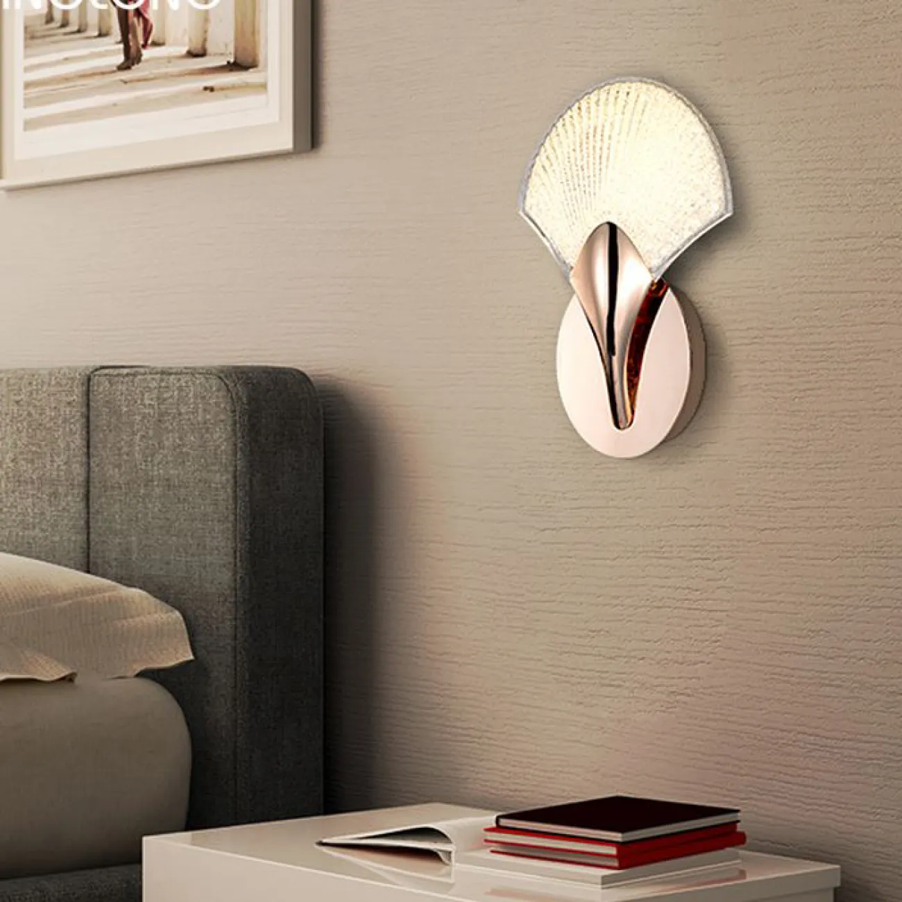 Настенный светильник SUNRAY Rose Gold от ImperiumLoft