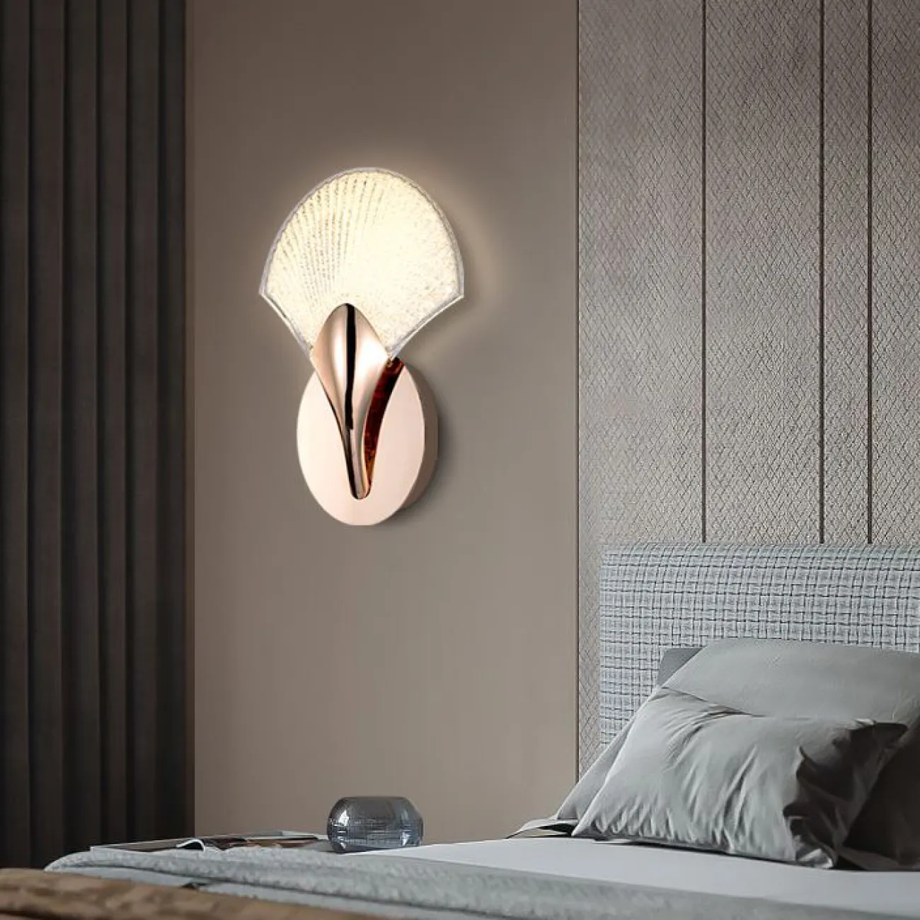 Настенный светильник SUNRAY Rose Gold от ImperiumLoft