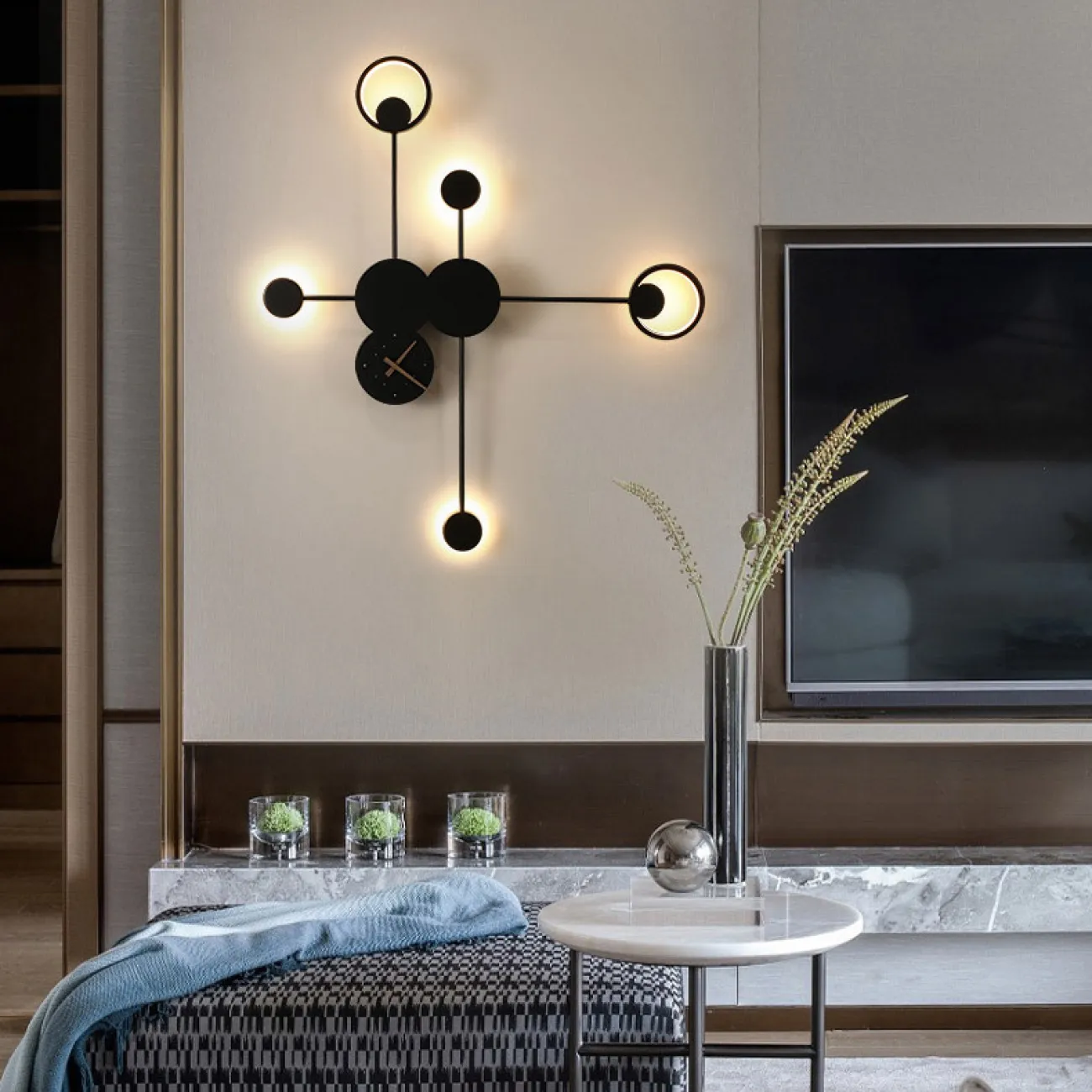 Настенный светильник DAGVOR Black от ImperiumLoft