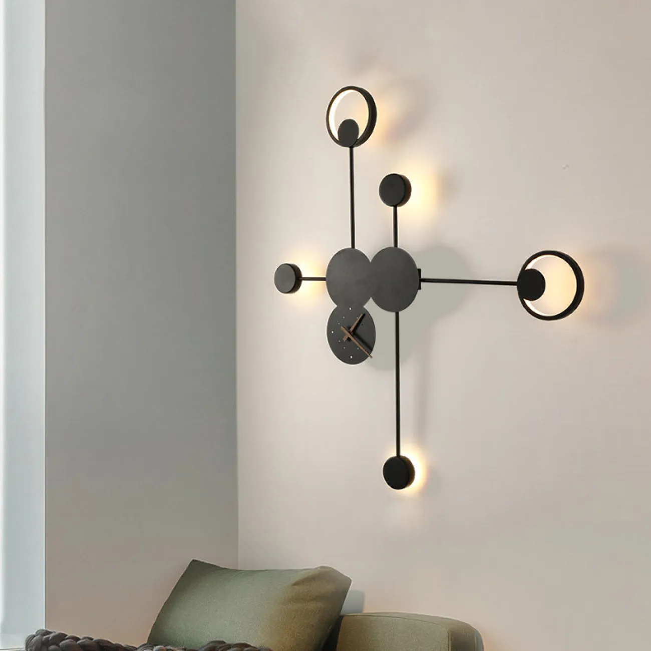 Настенный светильник DAGVOR Black от ImperiumLoft