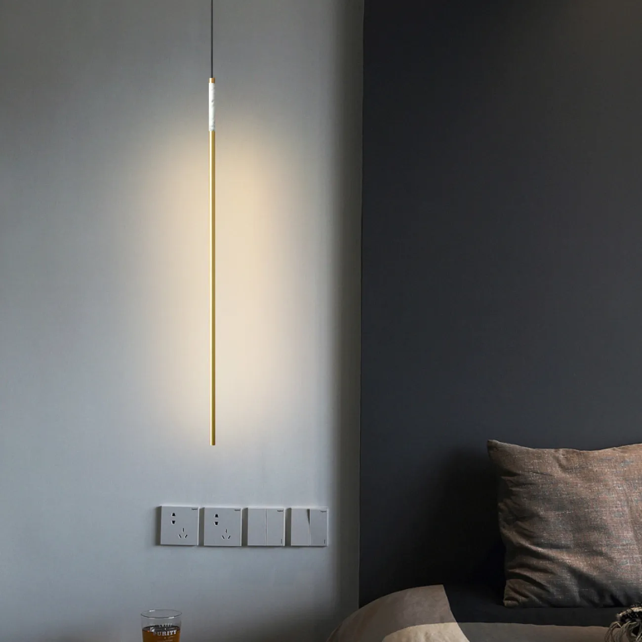 Подвесной светильник VELLAMO H63 Green от ImperiumLoft