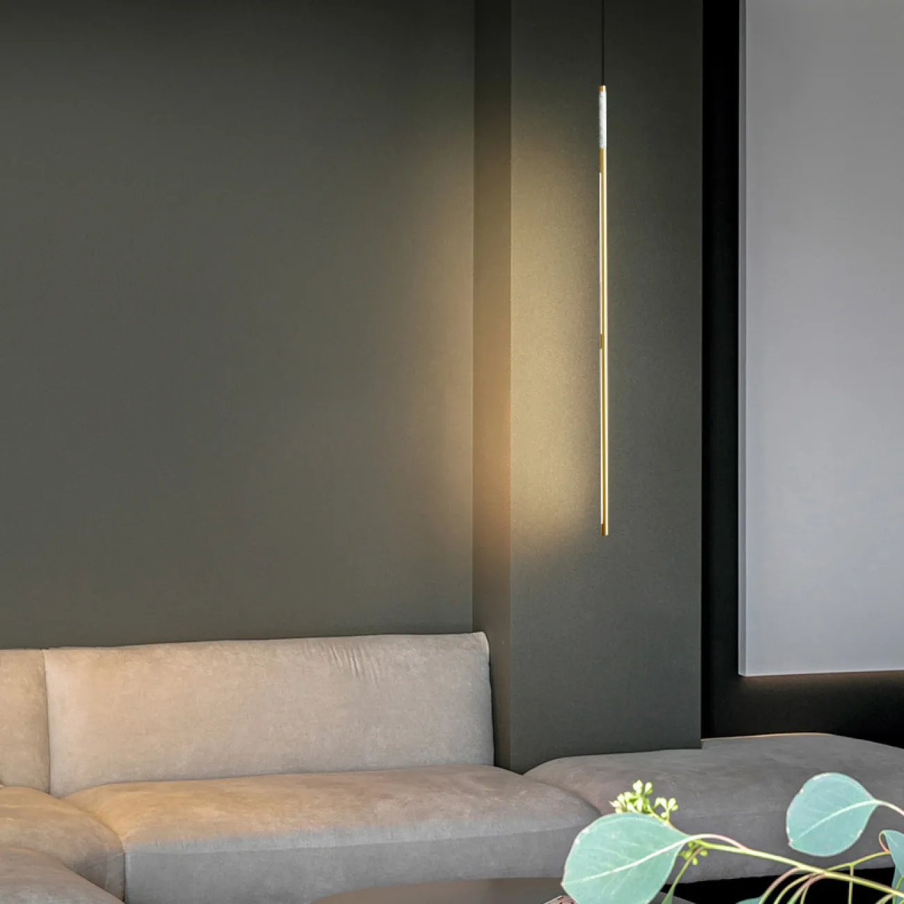 Подвесной светильник VELLAMO H63 Green от ImperiumLoft