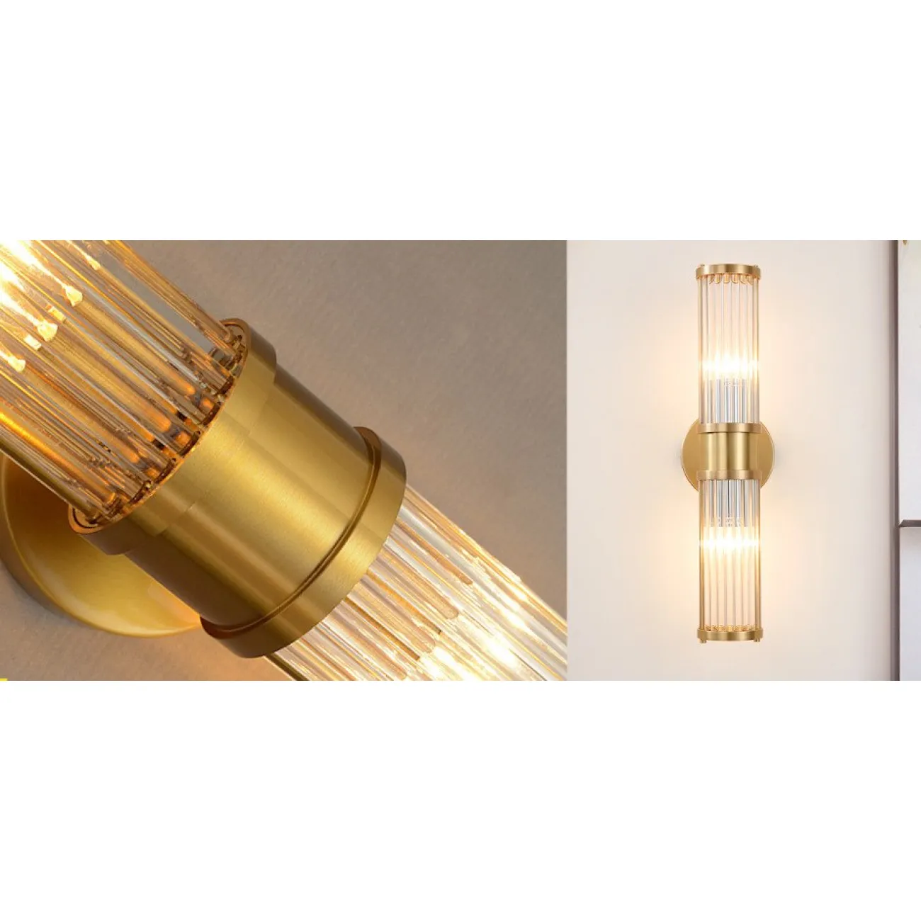Ralph Lauren Бра Allen Double Light Brass