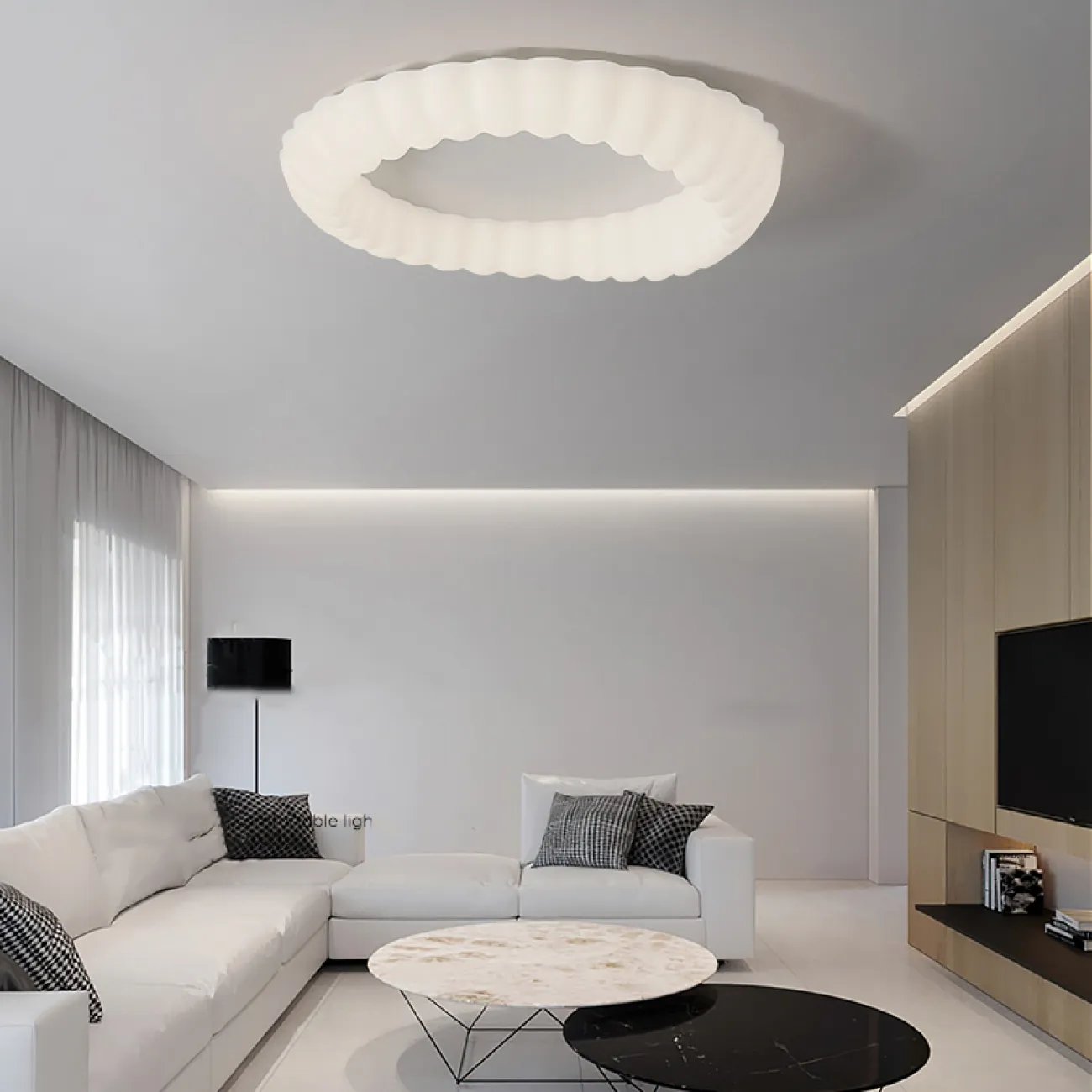 Потолочный светильник ODDLY B CH D45 от ImperiumLoft