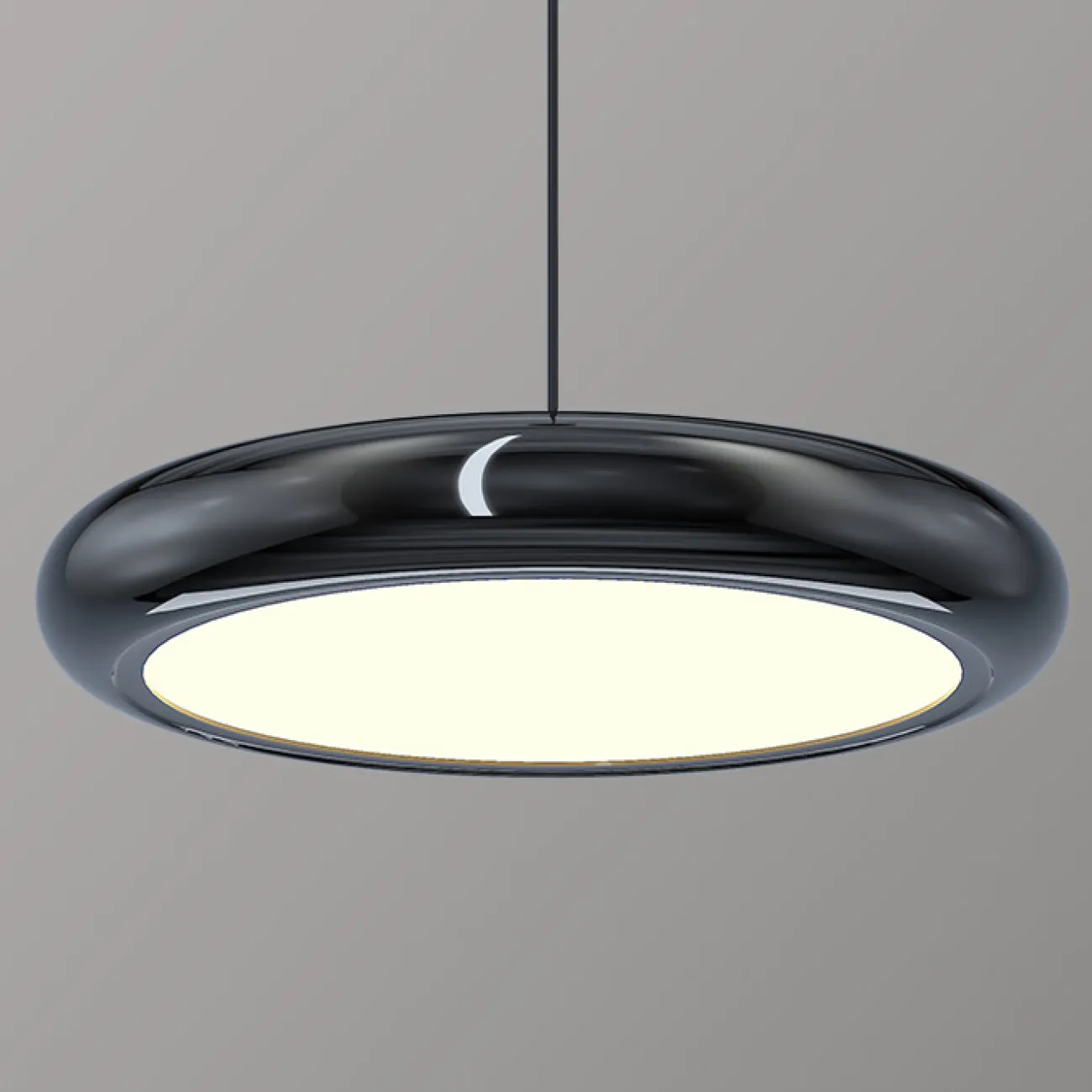 Готовая комбинация подвесных светодиодных светильников с металлическим корпусом дискообразной формы SEGOL TRIO L78