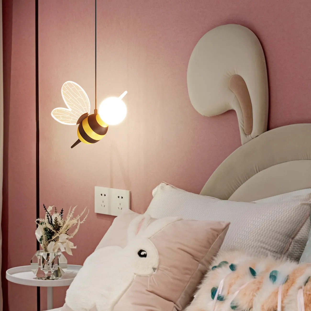 Подвесной светильник BEE Pink от ImperiumLoft