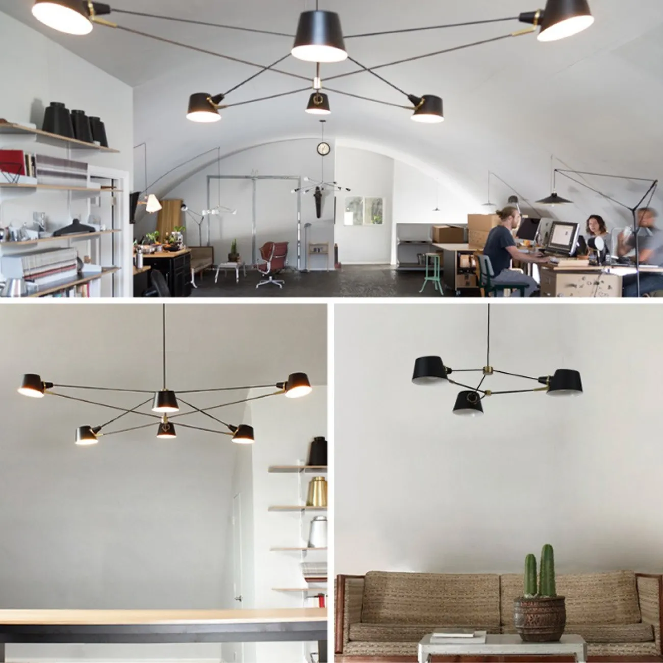 Подвесная люстра SPREAD D95 от ImperiumLoft