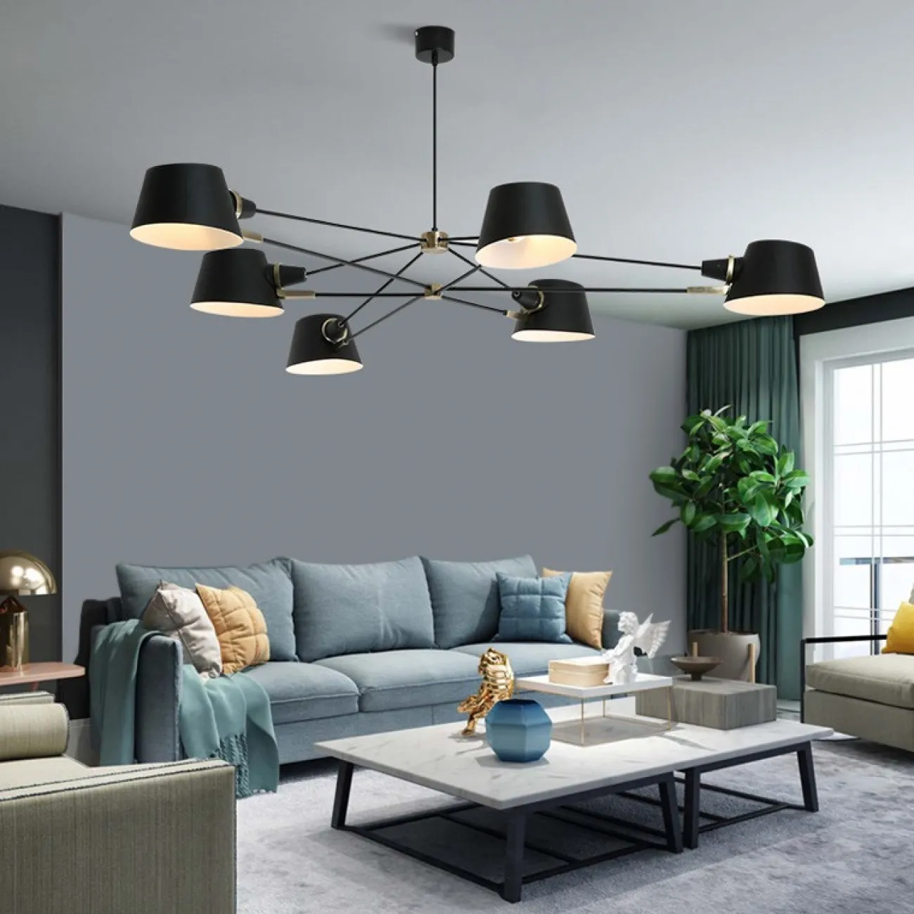 Подвесная люстра SPREAD D182 от ImperiumLoft