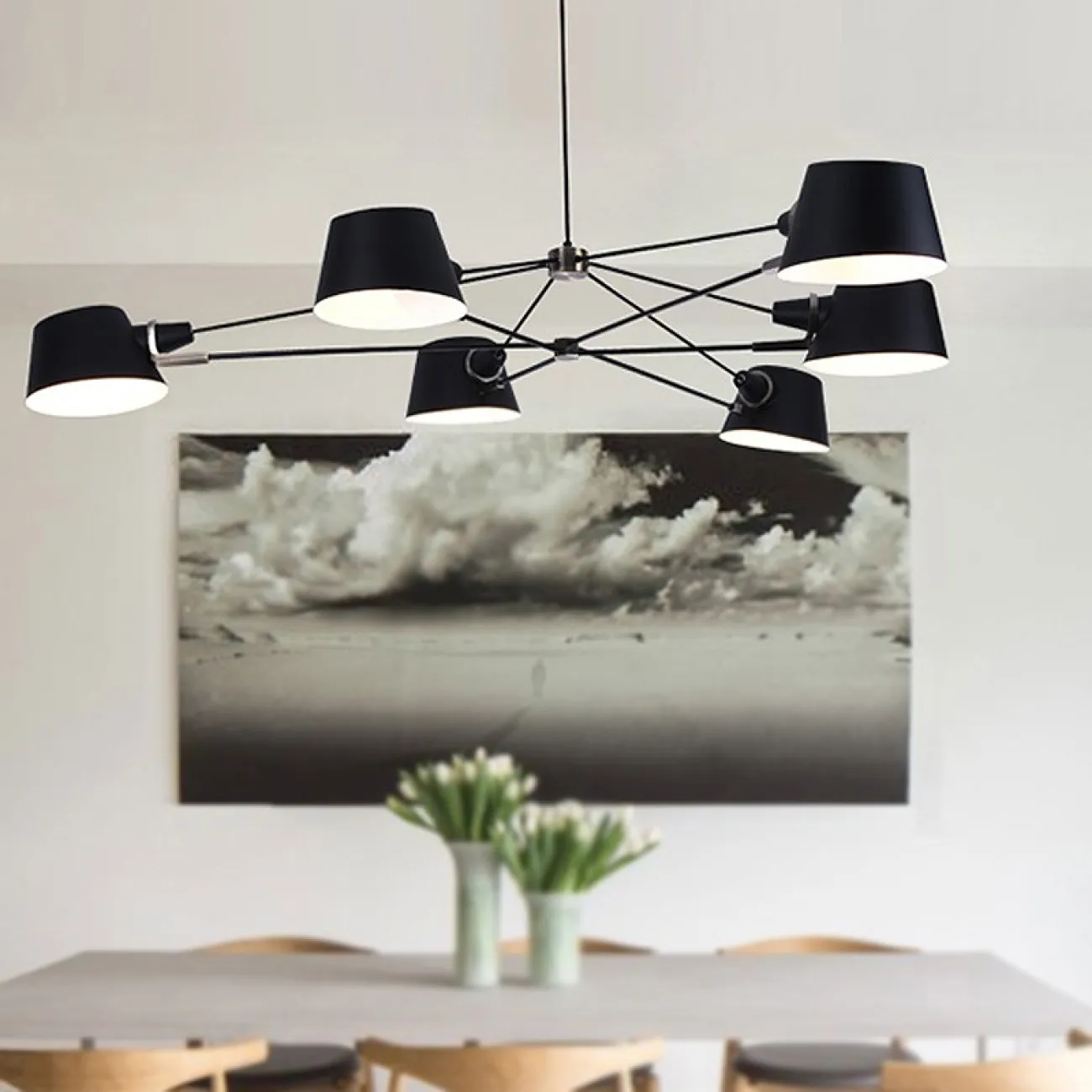 Подвесная люстра SPREAD D95 от ImperiumLoft