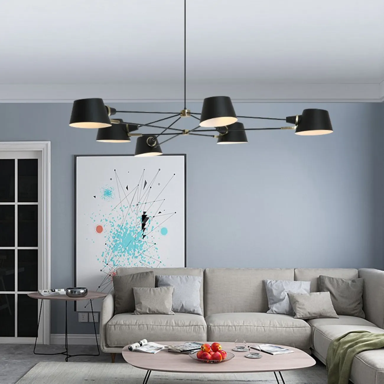Подвесная люстра SPREAD D182 от ImperiumLoft
