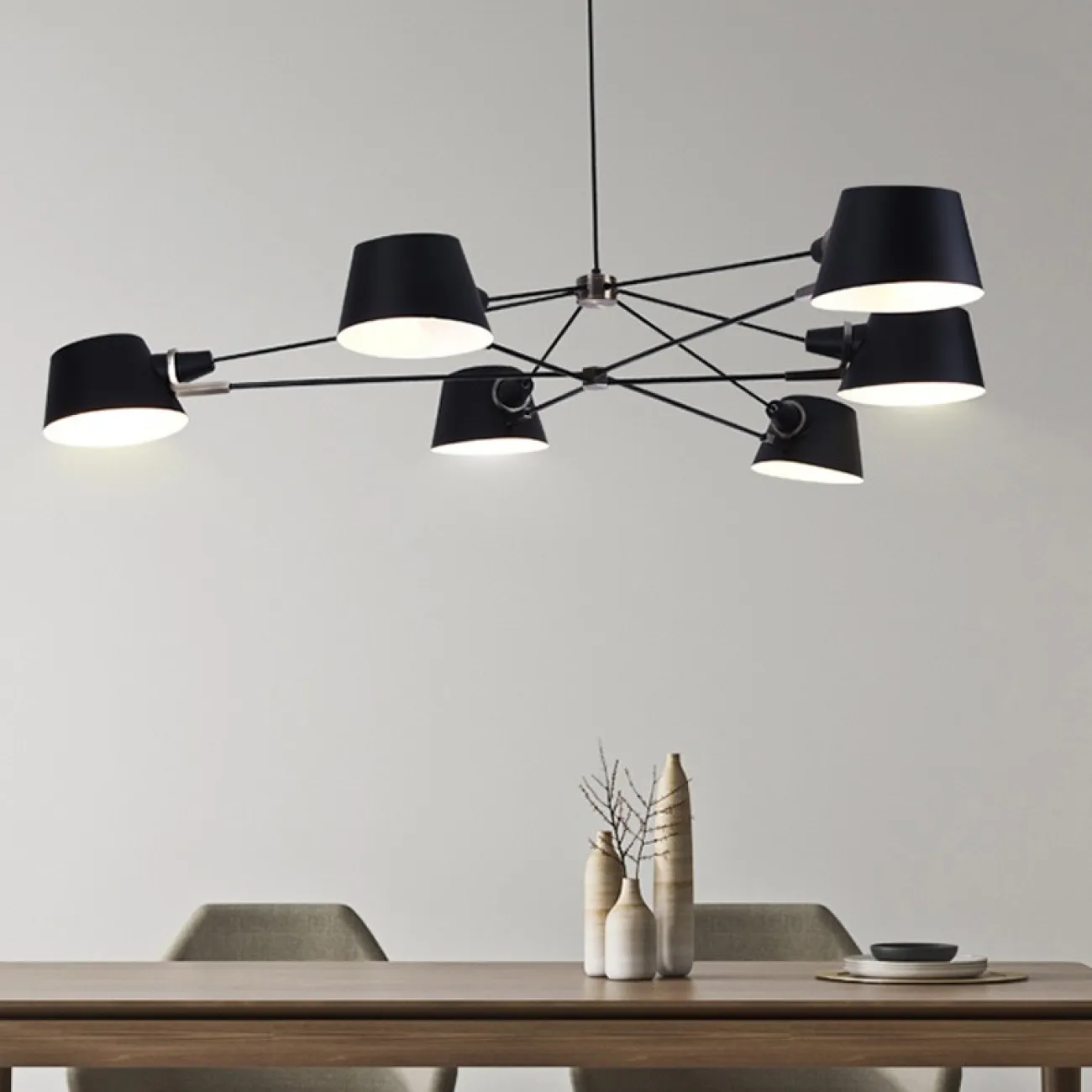 Подвесная люстра SPREAD D95 от ImperiumLoft