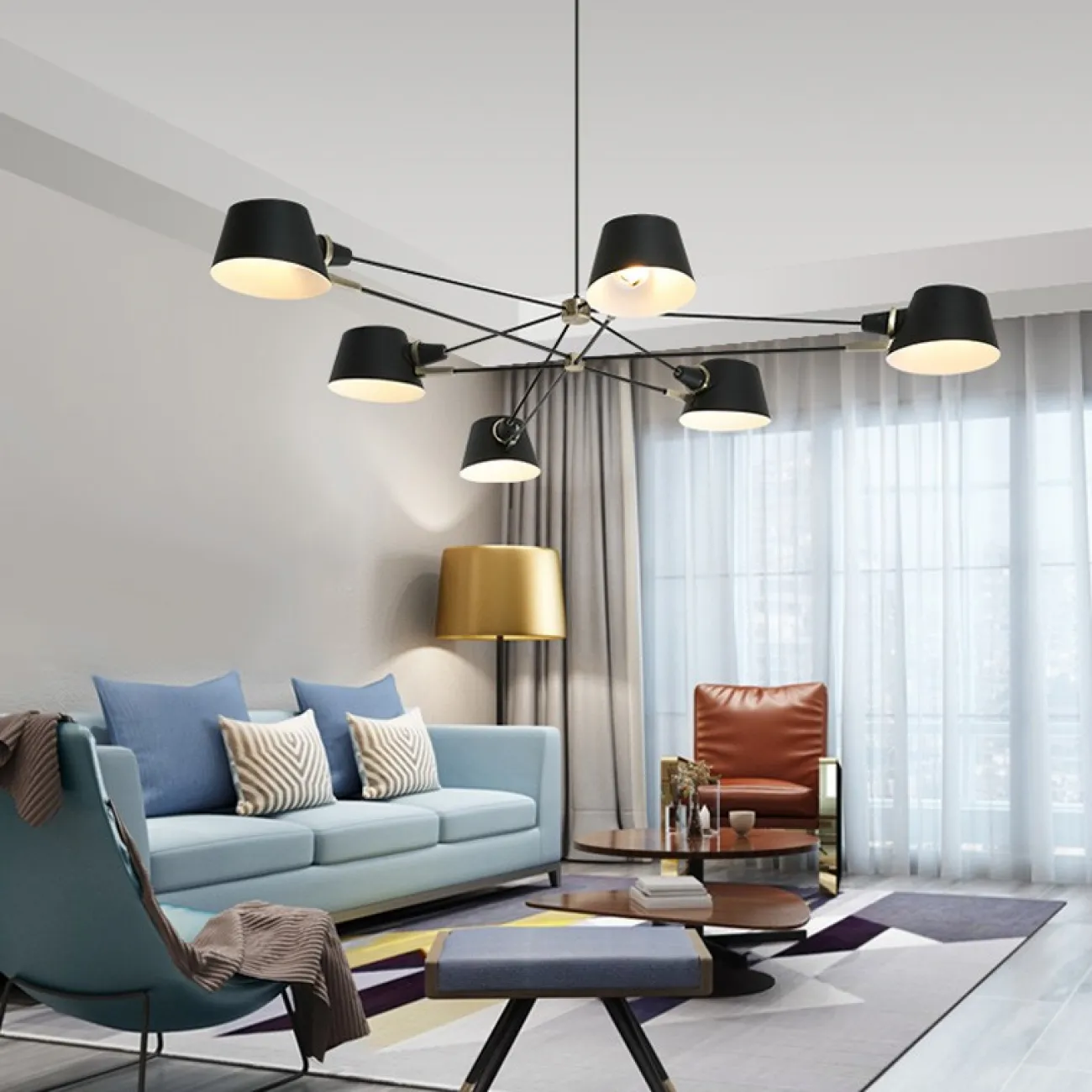 Подвесная люстра SPREAD D182 от ImperiumLoft